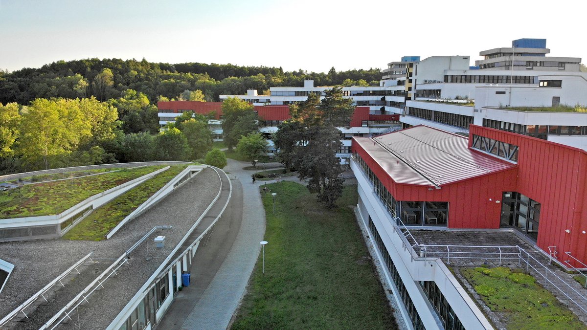 Aerial view (buildings KH,F,C,D)