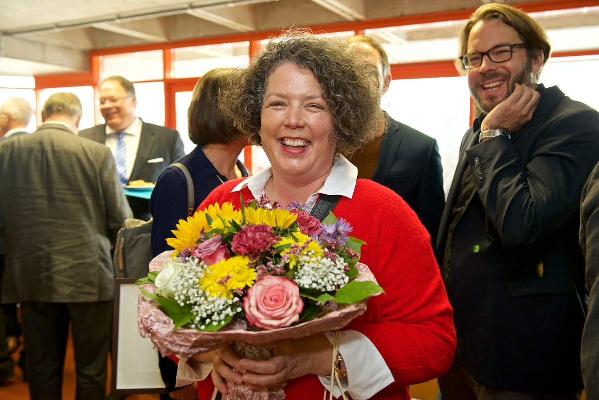Professor Ines Mergel (Laureate 2018) – Photo: University of Konstanz