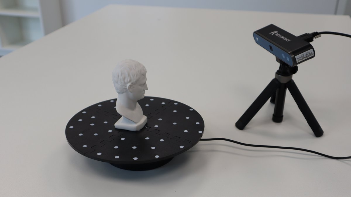 Revopoint 3D-Scanner im FabLab Konstanz