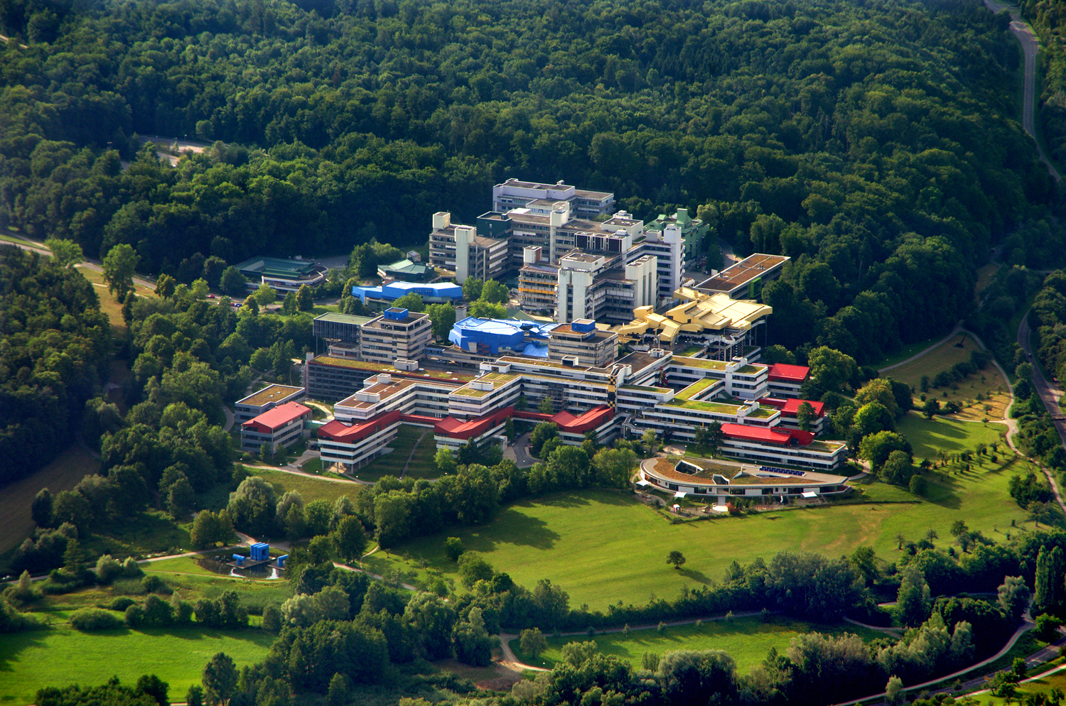 Luftaufnahme der Universität Konstanz Bild: Universität Konstanz