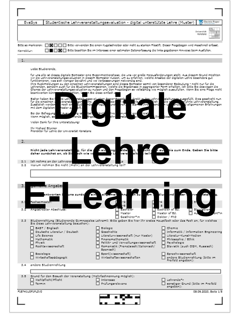 Questionnaire e-learning